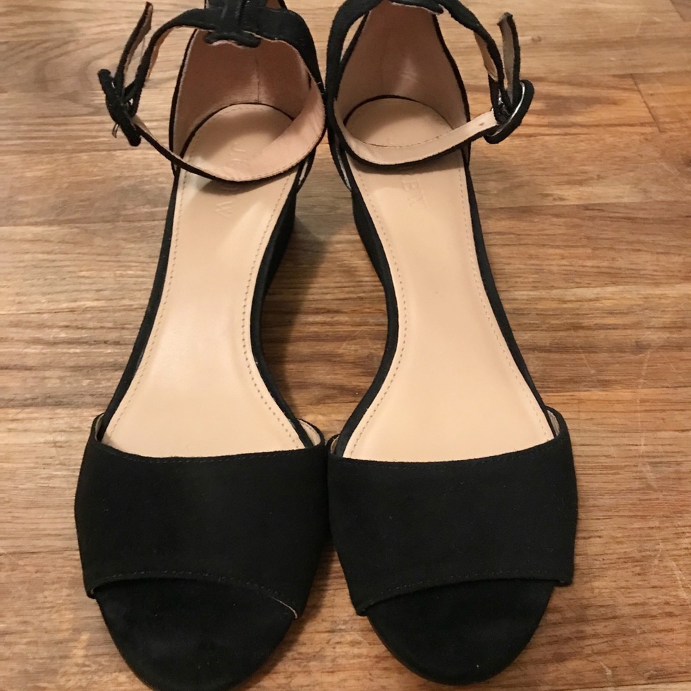 J.Crew Laila Suede Wedges